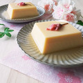 すんずく娘's cooksnap of when they made おうちお花見にちょっと甘めさくら玉子豆腐.