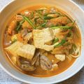 olie_zowie's cooksnap of when they made 韓国料理ー豆腐とアサリ入りのキムチスープ.