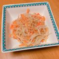 のあぐ's cooksnap of when they made レンジで簡単！人参ともやしのナムル.