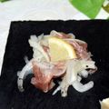 mielle's cooksnap of when they made 春限定❀独活（うど）と生ハムのマリネ.