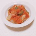 まあまま☆0403's cooksnap of when they made 作り置きにも♬チキン＆トマト簡単煮.