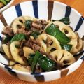 低カロ探検隊's cooksnap of when they made 牛肉とレンコンの中華炒め.