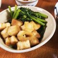 低カロ探検隊's cooksnap of when they made 麩と春菊の甘辛煮。.