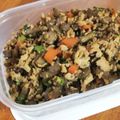 低カロ探検隊's cooksnap of when they made 根菜＆キノコたっぷり♪高野豆腐そぼろ.