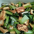にょりんいこ's cooksnap of when they made 小松菜としめじと厚揚げのポン酢炒め.