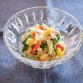 バカリャウ's cooksnap of when they made 簡単★千切りキャベツ袋のサラダ.
