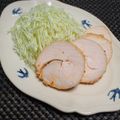 バカリャウ's cooksnap of when they made 鳥胸でピリ辛みそチャーシュウ.