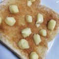 SUNMOONMOM's cooksnap of when they made 簡単＊サックサク＊あまいちーずトースト.