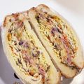 クック甘党。's cooksnap of when they made キャベツとベーコンのチーズマヨトースト.