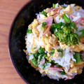 hiroerico's cooksnap of when they made 菜の花の簡単洋風混ぜご飯。.
