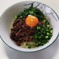 オリオバナ's cooksnap of when they made 台湾風まぜそば.