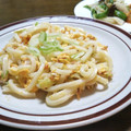 クリーピングタイム☆'s cooksnap of when they made にんにくと和風だしの絶品節約焼きうどん♪.