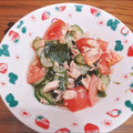 よーこ☆ガッキー's cooksnap of when they made きゅうりトマトの酢の物.