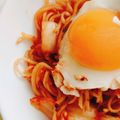 ru⌒u☆'s cooksnap of when they made キムチ焼きそば.