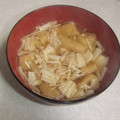 きらり流れ星's cooksnap of when they made えのきとうす上げの味噌汁.