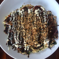 とるまりんこ's cooksnap of when they made サイリウムのお好み焼き風.