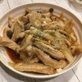 匡史さん's cooksnap of when they made 豚ロース肉しめじ玉ねぎのケチャソース炒め.