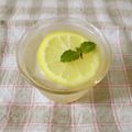 violets's cooksnap of when they made レモン汁で簡単◎すっきりハニーレモネード.
