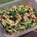 かなぽん☆☆'s cooksnap of when they made にらとえのきのごま味噌炒め【作り置き】.