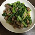 とまえさん's cooksnap of when they made 中華風☆豚コマ小松菜炒め.