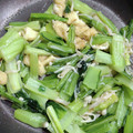フレンチブルブル's cooksnap of when they made 余り物の小松菜茎使用♡お揚げさんと煮浸し.