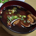 ねこのおかあさん☆'s cooksnap of when they made あさりの赤だし.