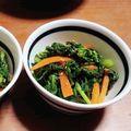 チコリママ's cooksnap of when they made ごまたっぷり♪春菊の胡麻和え.
