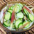 料理男子部's cooksnap of when they made きゅうりと茗荷のしらす和え.