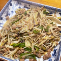 こむきむこ's cooksnap of when they made ご飯がすすむ！もやしと野菜の肉味噌炒め.