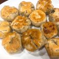 つぶらなシジミ's cooksnap of when they made 手作り皮のもちもち♪にらまんじゅう.