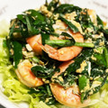 ♪ミチル♪'s cooksnap of when they made 簡単中華・海老とニラと卵の塩炒め.