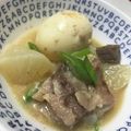オニカマス's cooksnap of when they made 圧力鍋でトロトロ♡豚軟骨の味噌煮込み♪.