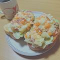 みそだ☻'s cooksnap of when they made ポテサラでバゲットサンドイッチ.