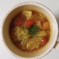 ☆ひなたmama☆'s cooksnap of when they made キャベツたっぷり♪簡単コンソメスープ☆.
