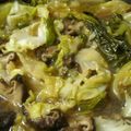 Cookingmam's cooksnap of when they made ☆キャベツとしいたけのタヌキ煮☆.
