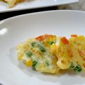 マロンクッキング♪'s cooksnap of when they made 簡単ミックスベジタブルとチーズのお焼き.
