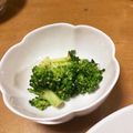yamahyu's cooksnap of when they made 5分で簡単！ブロッコリーのナムル.