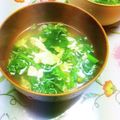 めみたん☆'s cooksnap of when they made いつかあなたに♡菜の花のかきたま汁.