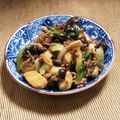 KAKO_KAKO's cooksnap of when they made チンゲン菜と豚挽き肉とお麩の中華炒め☆.