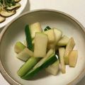 Nana983's cooksnap of when they made ポリポリが止まらない　胡瓜　大根.
