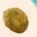 クックHWB0QB☆'s cooksnap of when they made 電子レンジできなこたっぷりのよもぎ餅.