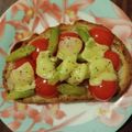 inLondon's cooksnap of when they made シンプル♡アスパラトマトチーズトースト.