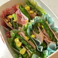 しげその's cooksnap of when they made アスパラコーン 弁当用おかず作り置き.