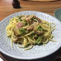 こけし金太郎's cooksnap of when they made ふきのとうとベーコンのパスタ.