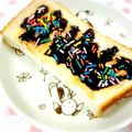 ふうはっちゃん's cooksnap of when they made チョコチョコトースト☆.