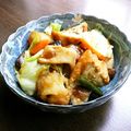 kanza0318's cooksnap of when they made 厚揚げの華麗なハニー♪酢じょう油炒め.
