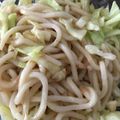 Dyayoi's cooksnap of when they made 早うま♡おかかとチーズの焼きうどん.