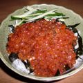 レニーバリモア's cooksnap of when they made 自分で漬ける！いくら丼.