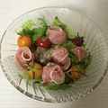チェリチョコ's cooksnap of when they made 生ハムとベビーリーフの簡単★サラダ.