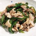 ＊みりんみりん＊'s cooksnap of when they made 豚肉とピーマンの炒めもの.